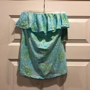 NEW Lilly Pulitzer Wiley Tube Top